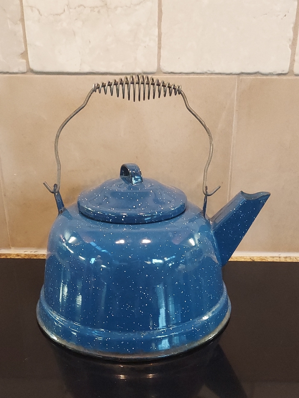 Vintage Granet Ware Tea Pot